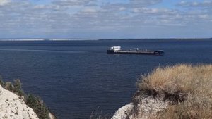 Берег Волги между Белогорским и утёсом Степана Разина