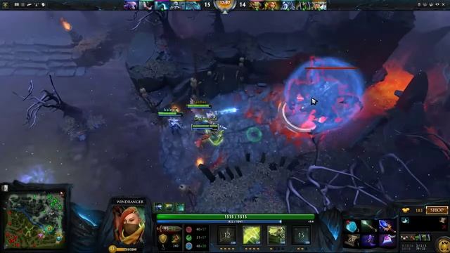 UG Windranger Dota 2 смотреть онлайн