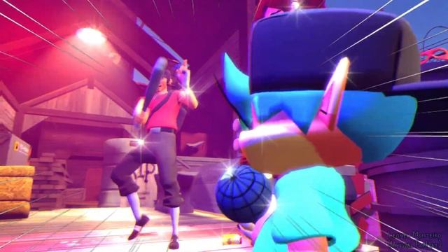 [SFM] 3D Animated "Atomic Punch" (Scout) - Friday Night Fortress Vs Mann Co Mod смотреть онлайн