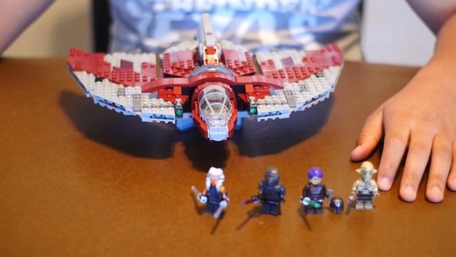 T-6 Jedi Shuttle build and review смотреть онлайн