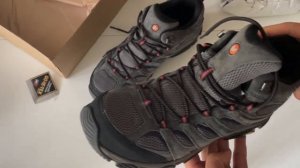 Unboxing botas MERRELL Moab 3 Mid GTX