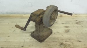 Реставрация Антикварного Ручного Шлифовального круга