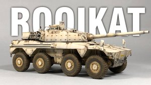 Rooikat - Сборка и покраска модели. Trumpeter 1:35