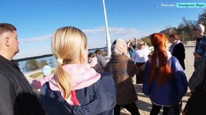 Набережная в Муроме. Дом Зворыкиных. Половодье в апреле. ПАмятник Илье Муромцу. Муром Часть 4