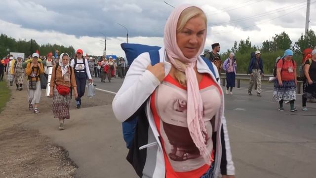 08.06.2024.  Великорецкий крестный ход. Возвращение паломников в Киров.