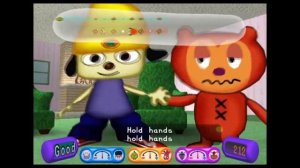 just playing PaRappa 2*