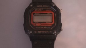 G-SHOCK-K LEVIS или G-SHOCK из 80-х