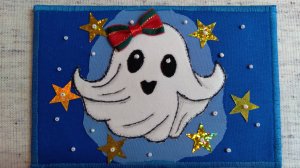 Текстильные открытки.  Мой опыт шитья.