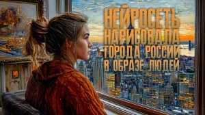 НЕЙРОСЕТЬ НАРИСОВАЛА СТОЛИЦЫ РЕГИОНОВ РОССИИ В ВИДЕ ЛЮДЕЙ