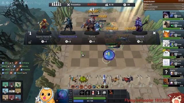 DOTA AUTO CHESS - QUEEN #609 GAMEPLAY / NEW UPDATE FIRST EASY GAME / WITH COMMENTARY смотреть онлайн