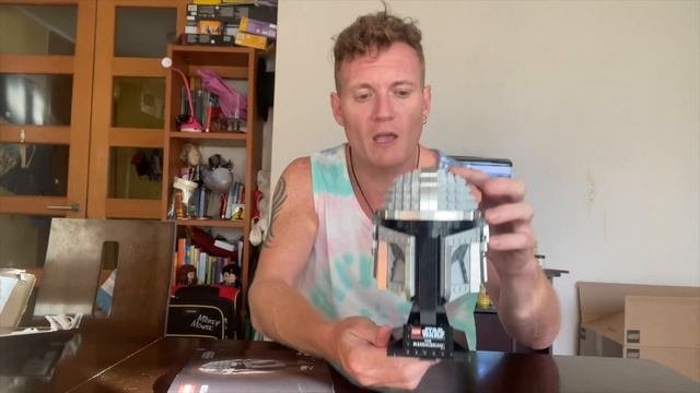 LEGO 75328 THE MANDALORIAN HELMET/CASCO VIDEO REVIEW EN ESPA˜NOL!!! смотреть онлайн