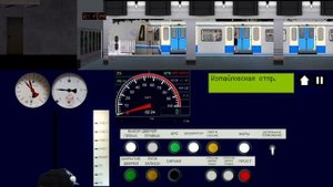 Даже в игре выпал снег станция Измайловская