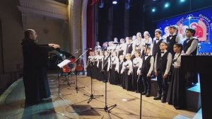 «Ночь Рождества», укр.колядка «Щедрик», обр. Н.Леонтовича, перелож. М.Клочко, рус.текст Н.Раевской