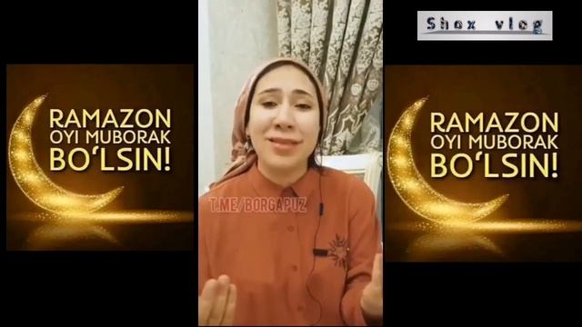 Ramazon keldi Ramazon 2 👳♂️🧕🤲 #uydaqoling. смотреть онлайн
