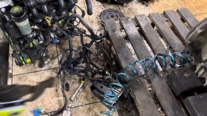 Форд Фокус 1.6L,замена двигателя