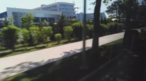 НА СПЕЦАВТОБУСЕ ДО СПЕЦПЛЯЖА ОТ ОТЕЛЯ " ГОРОД МИРА" ( УЛЬТРА ВСЁ ВКЛЮЧЕНО).АНАПА.  ОТДЫХ. МАЙ 2024