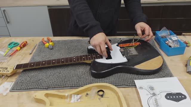 Телекастер Эдди Веддера Eddy Vedder's Telecaster Pearl Jam| Создание электрогитары