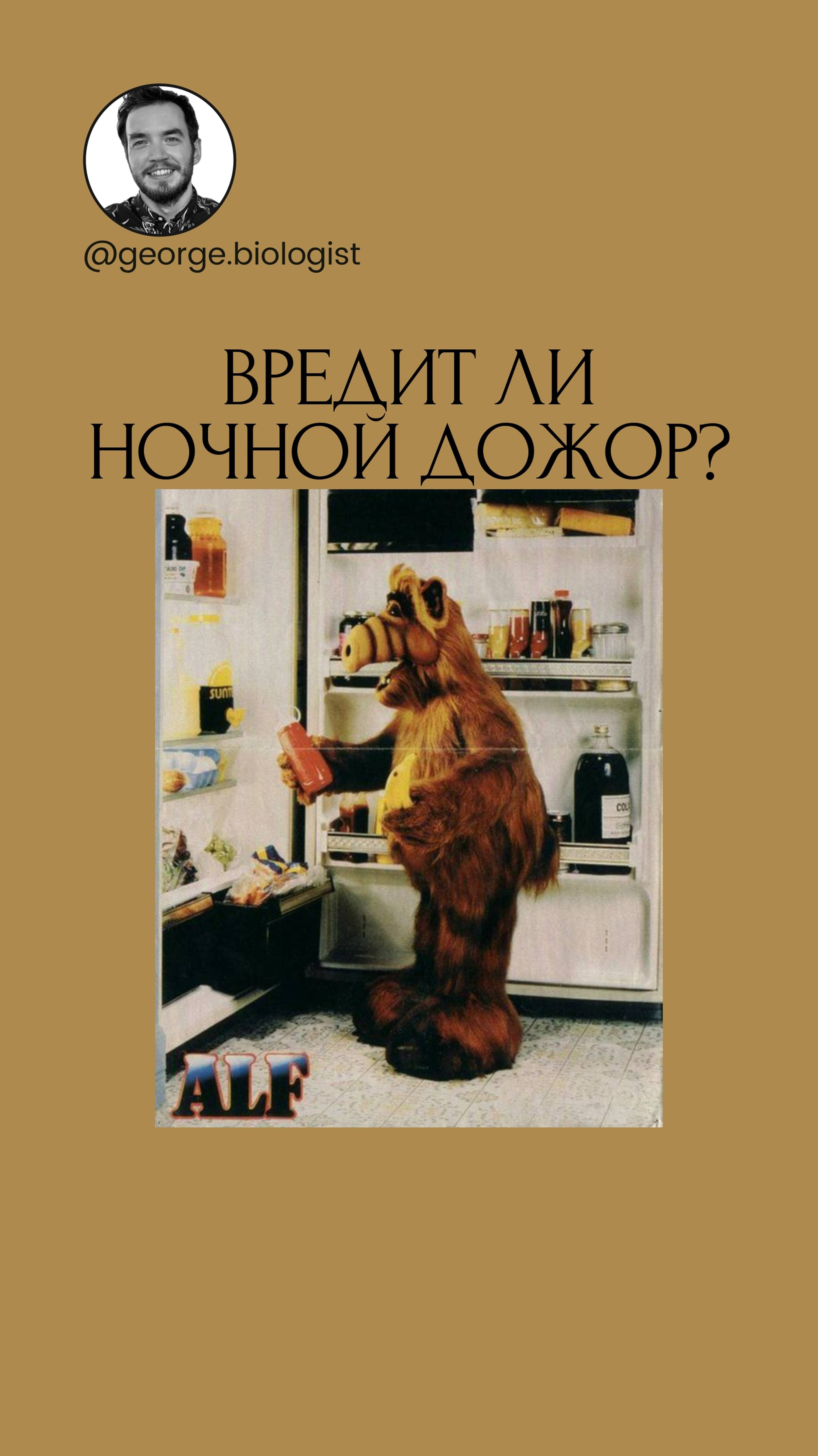 Вреден ли Ночной Дожор?