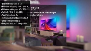 Fernseher Philips 75PUS8808/12 | TEST | Deutsch