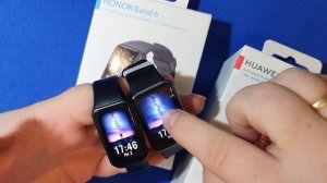 Превью обзора Honor band 6 и huawei watch fit