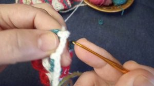 Шарф" веселенький" 1 часть