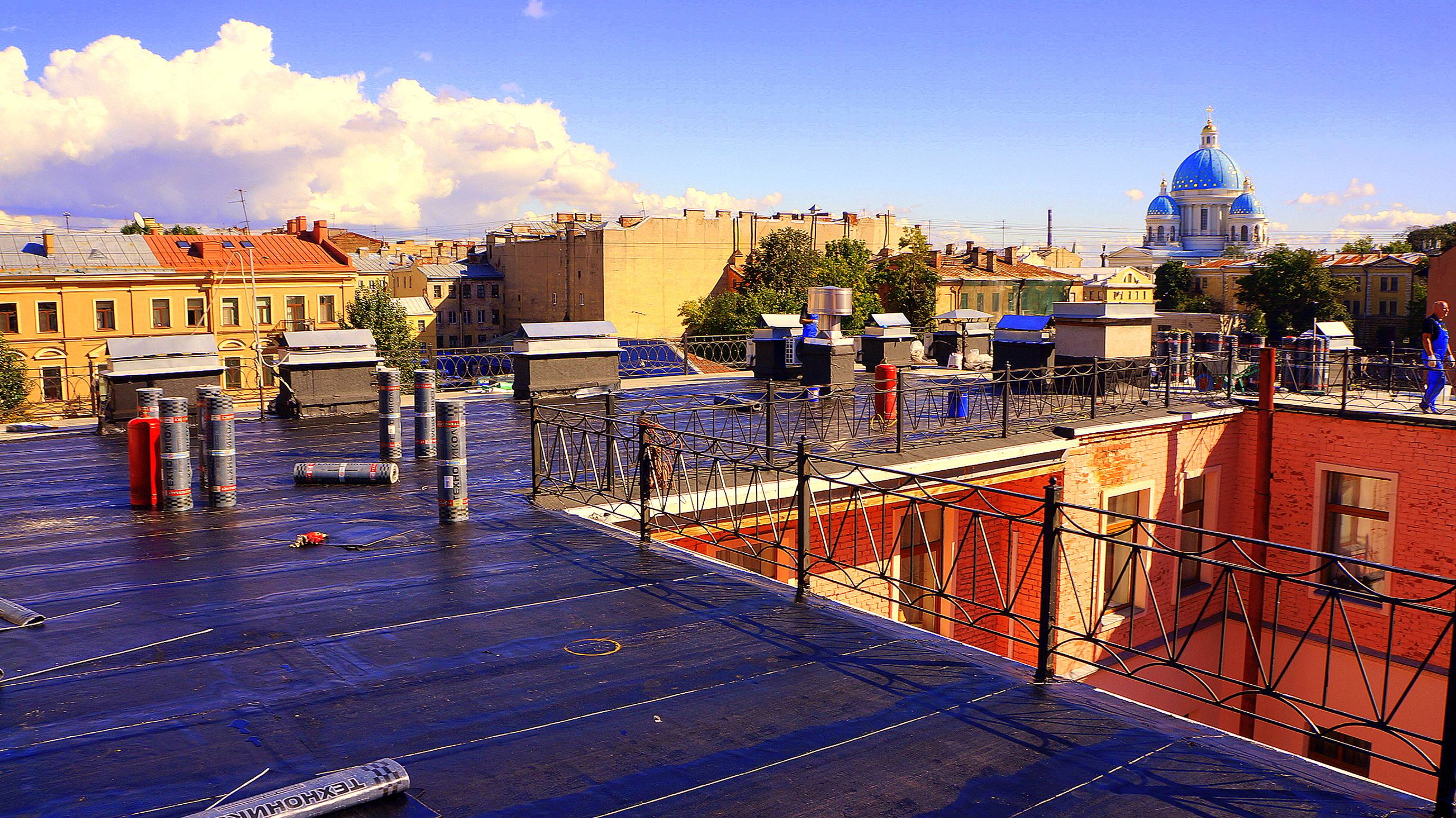 Ремонт наплавляемой кровли без демонтажа за 1 день смотреть онлайн