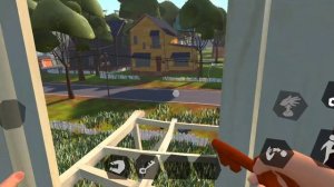 Как пройти 1 акт и подвал в Hello Neighbor на телефоне!