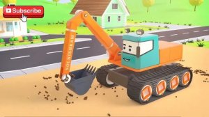 ДАГ/ ТАК. Самосвал и Трактор. Кто самый СИЛЬНЫЙ на работе? Мульт про машины. (1 серия)