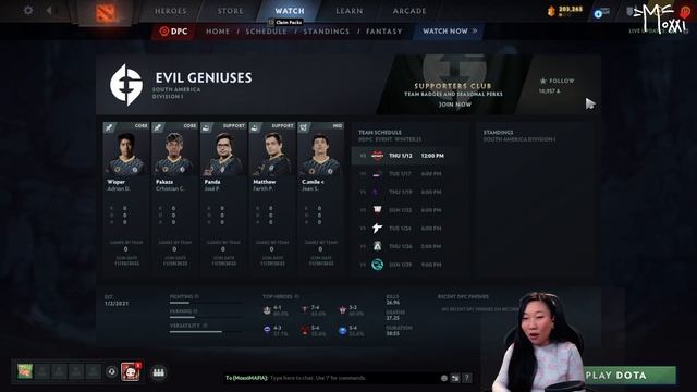 SA DPC 2023 Upper Div Dota 2 Teams