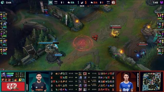 FNC vs S04 | Неделя 4 День 1 | 2021 LEC Летний сплит | Fnatic vs. Schalke 04 смотреть онлайн