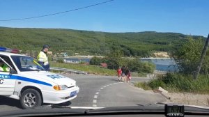 Пробки в Магадане на пляж часть 2. Заключительная