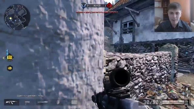 Warface: Элез играет с АК-103 на Крепости.