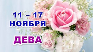 ♍ ДЕВА. 🌸 С 11 по 17 НОЯБРЯ 2024 г. 🩷 Таро-прогноз 💎