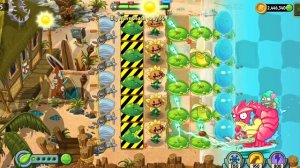 Растения против зомби 2 : уровни 30-31 (Big Wave Beach)