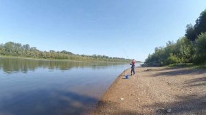 Рыбалка в Башкирии. г.Уфа.р Белая Ловим чехонь.