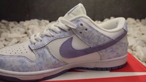 Кроссовки Nike sb Dunk low purple pulse