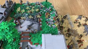 День Д | Высадка в Нормандии Лего диорама / D-Day Lego moc