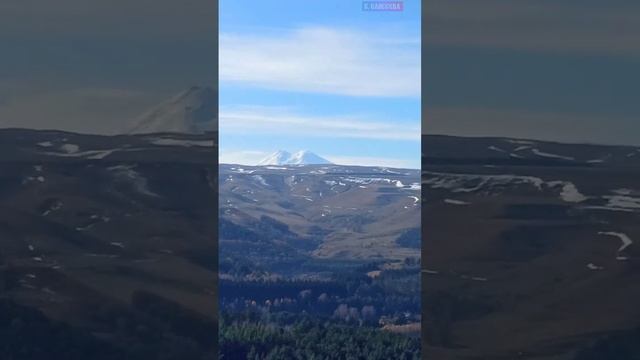 Кисловодск. Вид на Эльбрус.