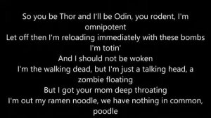 Rap God lyrics