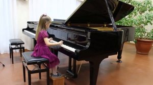 Панова Виктория К. Черни - Этюд A-dur