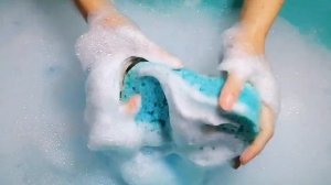 Asmr💖mr.clean🧴and more bath sponges 🧽🧽