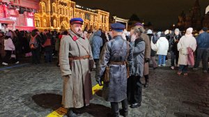 Москва. Выставка на Красной площади. Moscow. Exhibition on Red Square