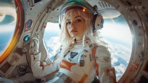 В КОСМОСЕ - Near Space  Sci-Fi AI generated future