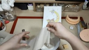 Ватная игрушка ЛУННАЯ СКАЗКА . Урок 1. Создаем форму. Делаем ПАПЬЕ-МАШЕ (еще один рецепт).