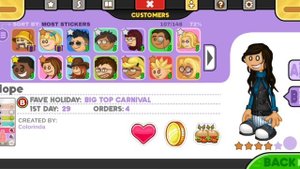 Papa's Paleteria To Go! Unlocked All Toppings of Valentine's Day