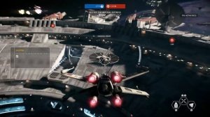 Star Wars Battlefront 2 Gameplay: Let's Play Battlefront 2 Space Combat - HERO OF THE REBELLION