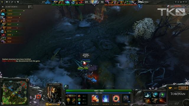 Cloud9 vs Swagenteiger Part 2 MLK TKO DOTA 2 TobiWan смотреть онлайн