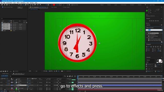 18. Create Clock Animation