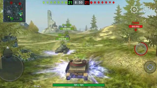 Честный обзор на режим .Возрождение.WORD OF TANKS BLITZ смотреть онлайн