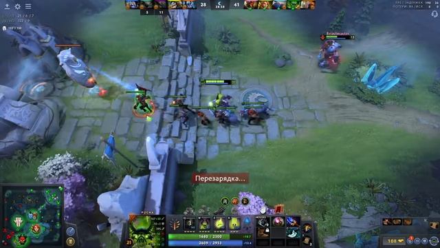 Pugna play Dota 2 mid version 2 смотреть онлайн